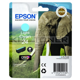 Epson C13T24254010 - Cartouche d'encre cyan clair de marque T2425