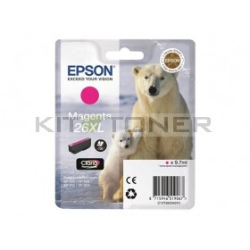 Epson C13T26334010 - Cartouche d'encre magenta d'origine T2633