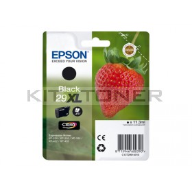 Epson C13T29914010 - Cartouche d'encre noir 29XL d'origine
