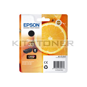 Epson C13T33314010 - Cartouche d'encre noire 33 d'origine