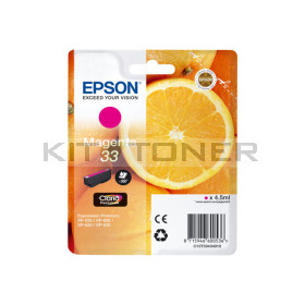 Epson C13T33434010 - Cartouche d'encre magenta 33 d'origine