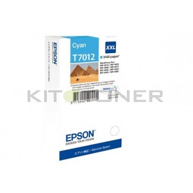 Epson C13T70124010 - Cartouche d'encre cyan Epson T7012