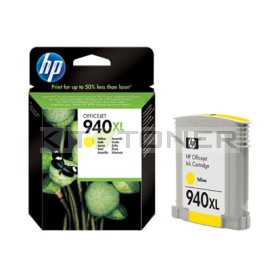 HP C4909AE - Cartouche d'encre jaune originale 940XL