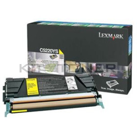 Lexmark C5220YS - Cartouche toner d'origine jaune