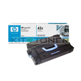 HP C8543X - Toner HP noir d'origine 43X