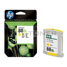 HP C9393AE - Cartouche d'encre jaune originale 88 xl