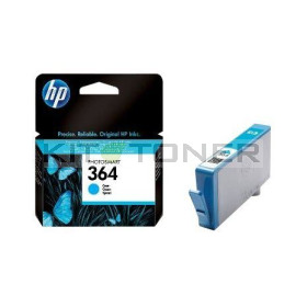 HP CB318EE - Cartouche d'encre cyan originale HP 364