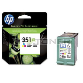 HP CB338EE - Cartouche d'encre couleur d'origine 351XL