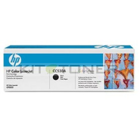 HP CC530A - Toner d'origine noir 304A