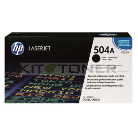 HP CE250A - Cartouche de toner d'origine noire HP 504A