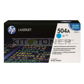 HP CE251A - Cartouche de toner HP d'origine cyan 504A