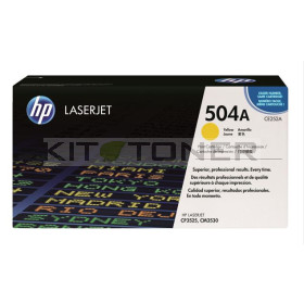 HP CE252A - Cartouche de toner HP d'origine jaune 504A