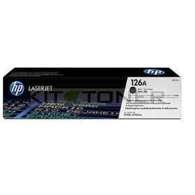 HP CE310A - Cartouche de toner d'origine noir 126A