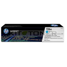 HP CE311A - Cartouche de toner d'origine cyan 126A