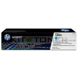 HP CE311A - Cartouche de toner d'origine cyan 126A