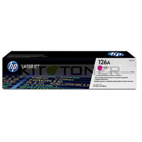 HP CE313A - Cartouche de toner d'origine magenta 126A