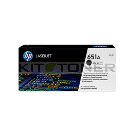 HP CE340A - Toner HP noir d'origine 651A