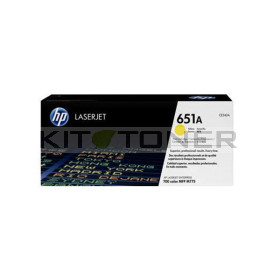 HP CE342A - Toner HP jaune d'origine 651A