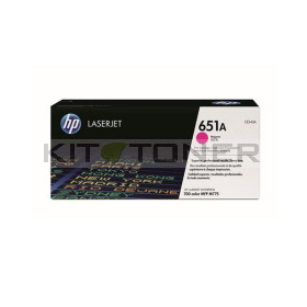 HP CE343A - Toner HP magenta d'origine 651A