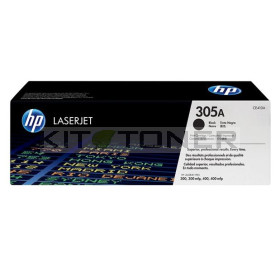 HP CE410A - Cartouche de toner noir d'origine 305A