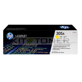 HP CE412A - Cartouche de toner jaune d'origine 305A