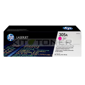 HP CE413A - Cartouche de toner magenta d'origine 305A