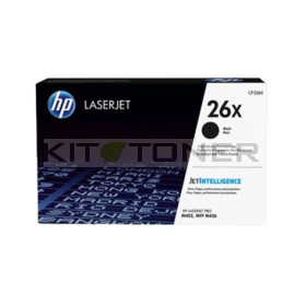 HP CF226X - Cartouche de toner noir d'origine 26X