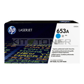 HP CF321A - Cartouche de toner cyan d'origine 653A