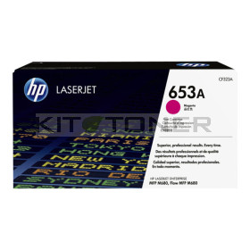 HP CF323A - Cartouche de toner magenta d'origine 653A
