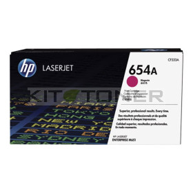 HP CF333A - Cartouche de toner magenta d'origine 654A