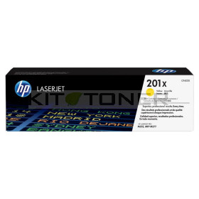 HP CF402X - Toner jaune de marque 201X