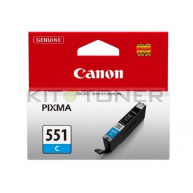 Canon CLI551C - Cartouche d'encre cyan de marque 6509B001