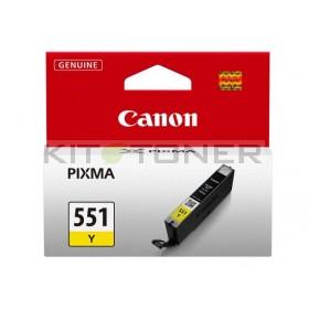 Canon CLI551Y - Cartouche d'encre jaune de marque 6511B001