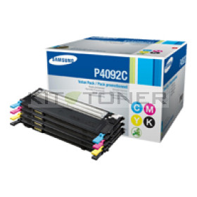 Samsung CLP4092C - Pack de 4 toners d'origine 4 couleurs