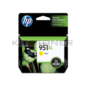 HP CN048AE - Cartouche d'encre jaune de marque 951XL