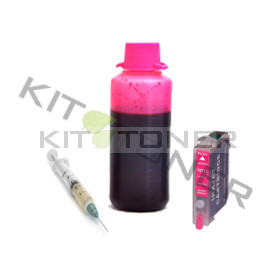 Epson C13T12934011 - Kit cartouche rechargeable compatible magenta