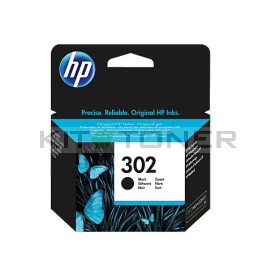 HP F6U66AE - Cartouche d'encre noire de marque HP 302