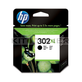 HP F6U68AE - Cartouche d'encre noire originale HP 302 XL