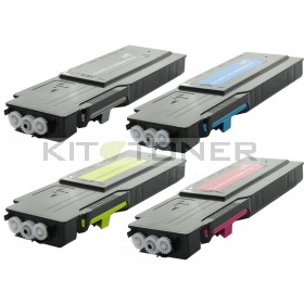 Xerox 106R02232, 106R02230, 106R02231, 106R02229 - Pack de 4 toners compatibles 4 couleurs