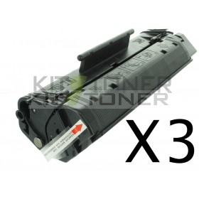 Canon 1557A003 - Pack de 3 cartouches de toner compatibles FX3