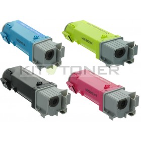 Epson S050630, S050628, S050627, S050629 - Pack de 4 toners compatibles 4 couleurs