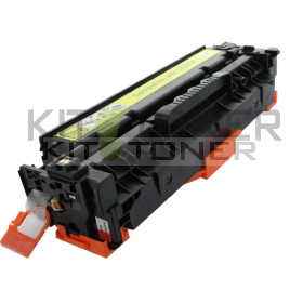 HP CC532A - Cartouche de toner compatible Jaune 304A