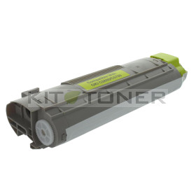 Oki 43381905 - Cartouche toner compatible Jaune