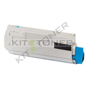 Oki 43865708 - Cartouche toner compatible Noir