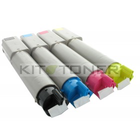 Oki 43459330, 43459329, 43459331, 42127407 - Pack de 4 toners compatibles 4 couleurs