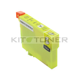 Epson C13T18144010 - Cartouche d'encre compatible jaune