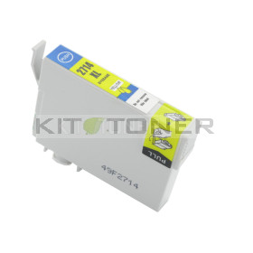 Epson C13T27144010 - Cartouche d'encre compatible jaune 27XL