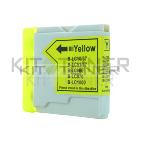 Brother LC1000Y - Cartouche d'encre compatible jaune