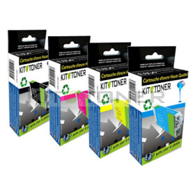 HP C2P23AE, C2P24AE, C2P25AE, C2P26AE - Pack de 4 cartouches d'encre compatibles 935XL