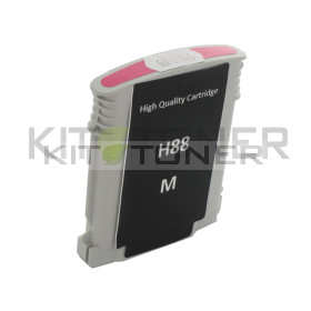 HP C9392AE - Cartouche d'encre compatible magenta 88 xl